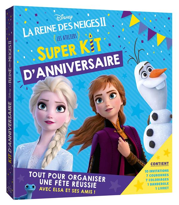 La Reine des Neiges 2 : kit d'anniversaire