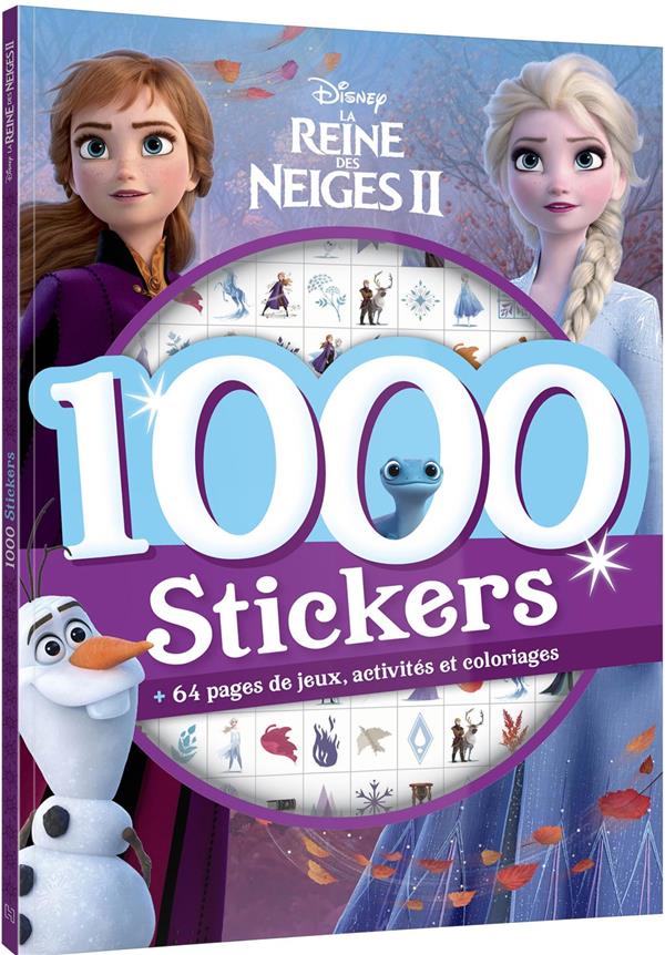 1000 stickers : La Reine des Neiges 2