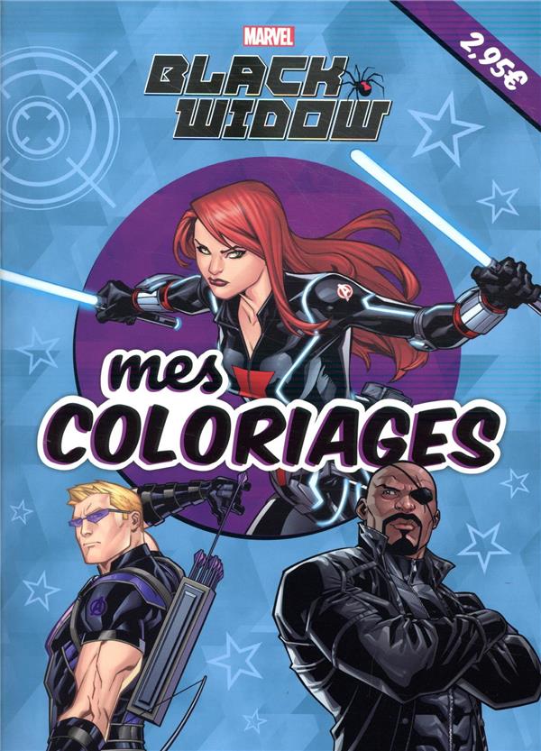Mes coloriages : Black Widow