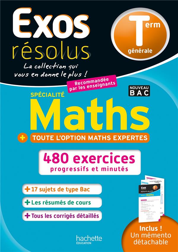 Exos résolus : spécialité maths ; terminale générale