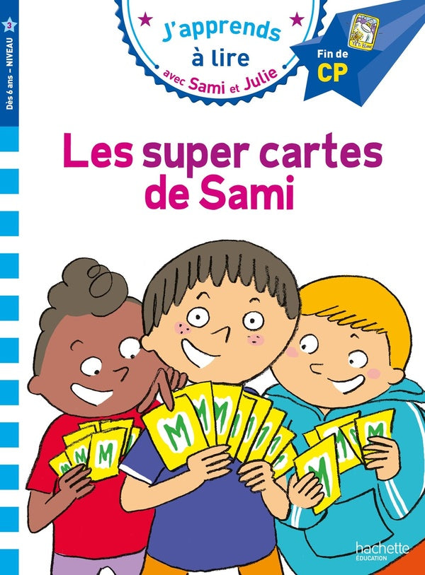 J'apprends à lire avec Sami et Julie : niveau 3 ; les super cartes de Sami