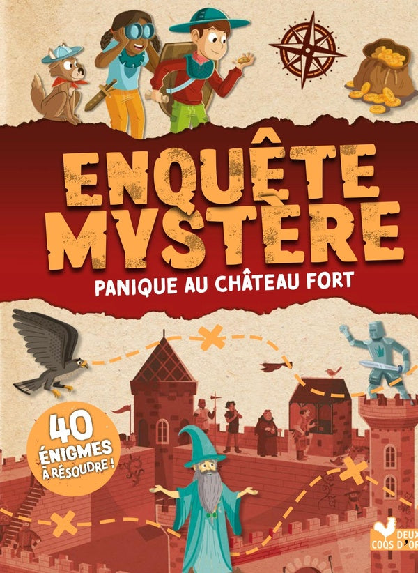 Enquête mystère : panique au château fort