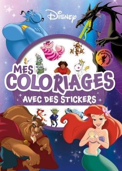 Mes coloriages avec des stickers