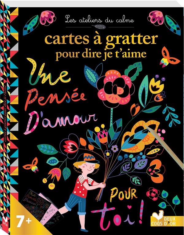 Les ateliers du calme : cartes à gratter pour dire je t'aime