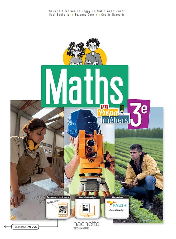 Ma 3e prépa-métiers : maths ; livre élève