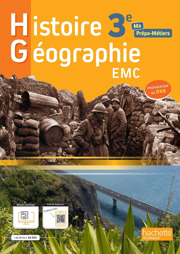 Histoire-géographie ; 3e prépa-métiers ; livre élève