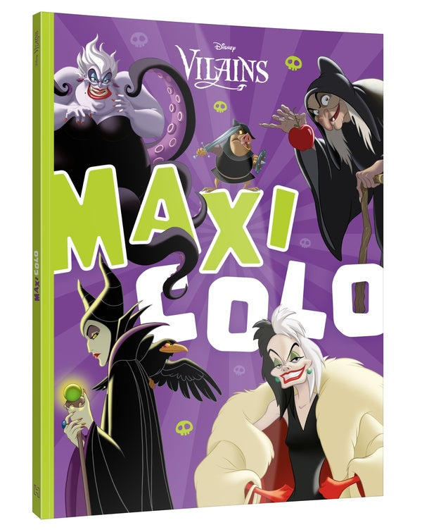 Maxi colo : Disney vilains