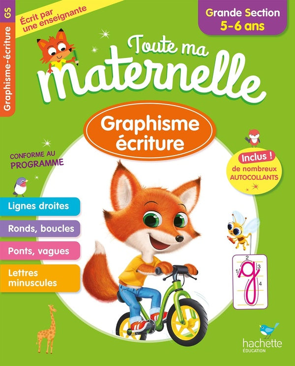 Toute ma maternelle : graphisme, écriture ; GS