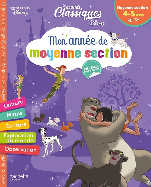 Les grands classiques ; mon année de moyenne section