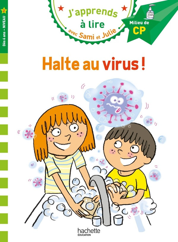 J'apprends à lire avec Sami et Julie : halte au virus !