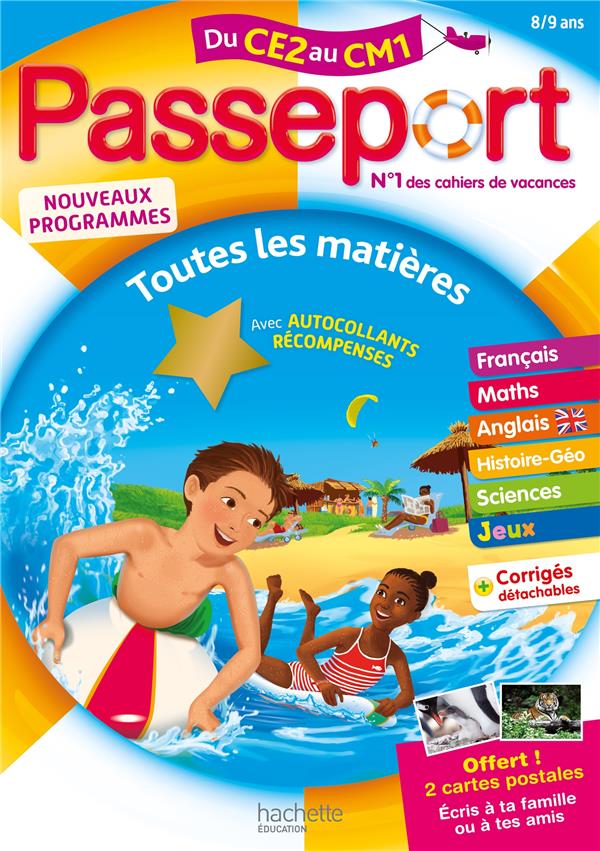 Passeport : toutes les matières ; du CE2 au CM1