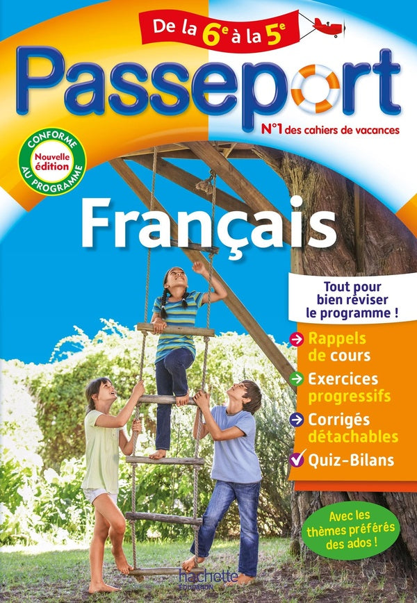 Passeport : français ; de la 6e à la 5e