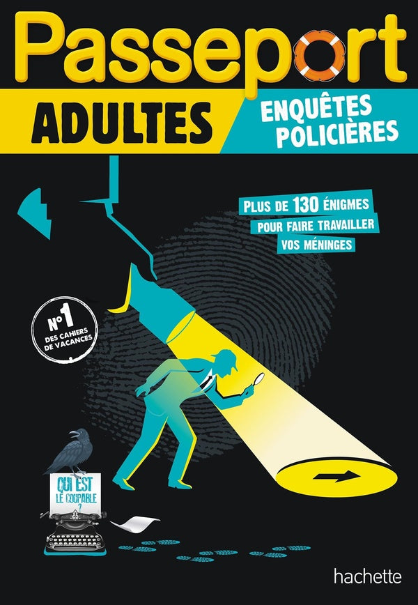 Passeport : adultes ; enquêtes policières ; cahier de vacances
