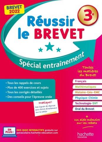 Réussir le brevet ; spécial entraînement (édition 2022)