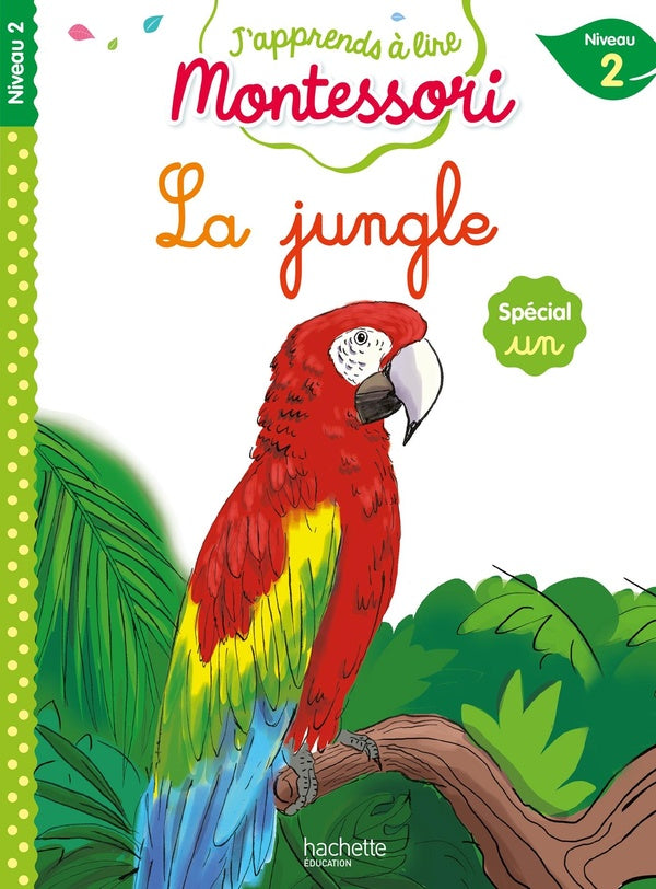J'apprends à lire Montessori : la jungle ; spécial un