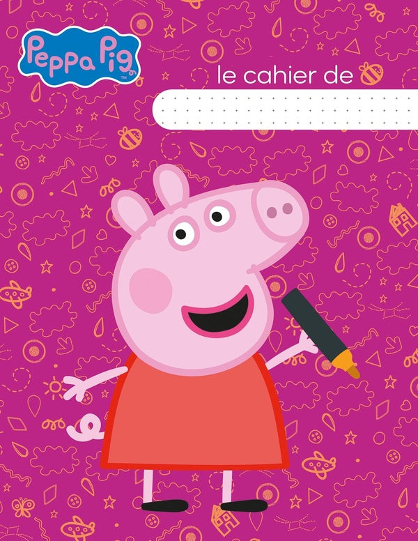 Peppa Pig : cahier d'écolier