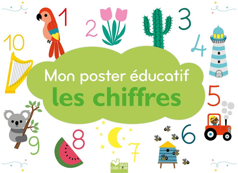 Mon poster éducatif : les chiffres