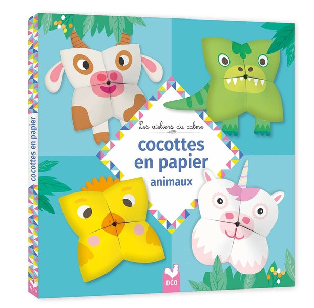 Les ateliers du calme : Cocottes en papier : Animaux