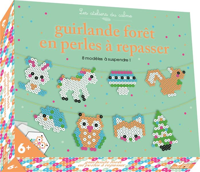 Les ateliers du calme : guirlande forêt en perles à repasser