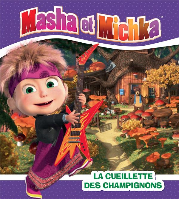 Masha et Michka : la cueillette des champignons