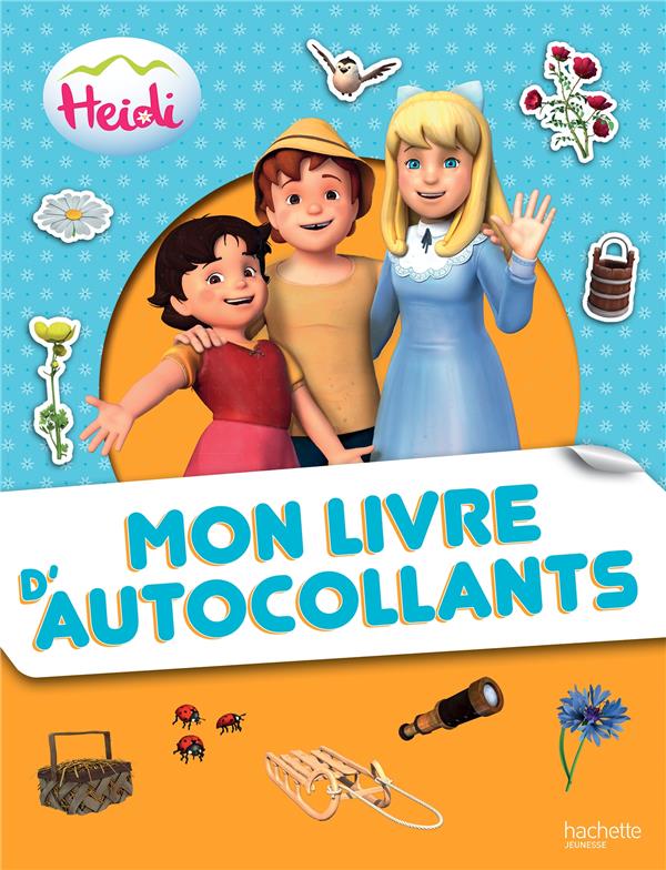 Mon livre d'autocollants : Heidi