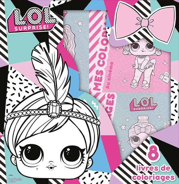 L.O.L. surprise ! : 8 livres de coloriages