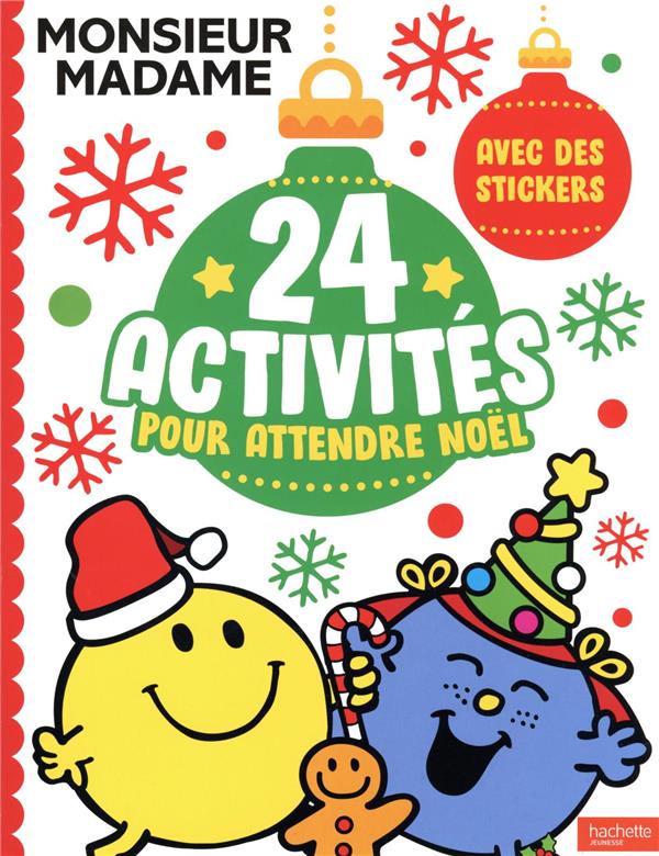 Les Monsieur Madame : 24 activités pour attendre Noël