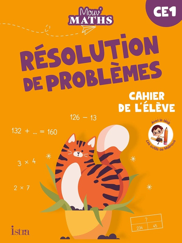 Mouv' maths : CE1 ; résolution de problèmes ; cahier de l'élève