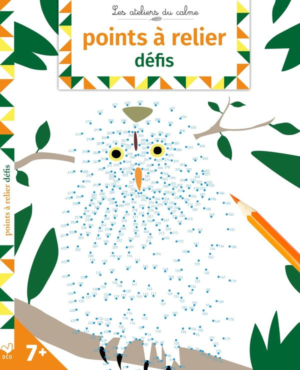 Les ateliers du calme : points à relier : défis