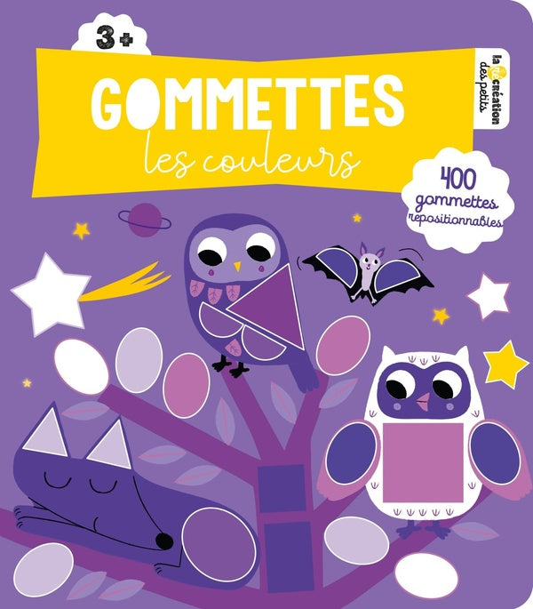 Gommettes : les couleurs