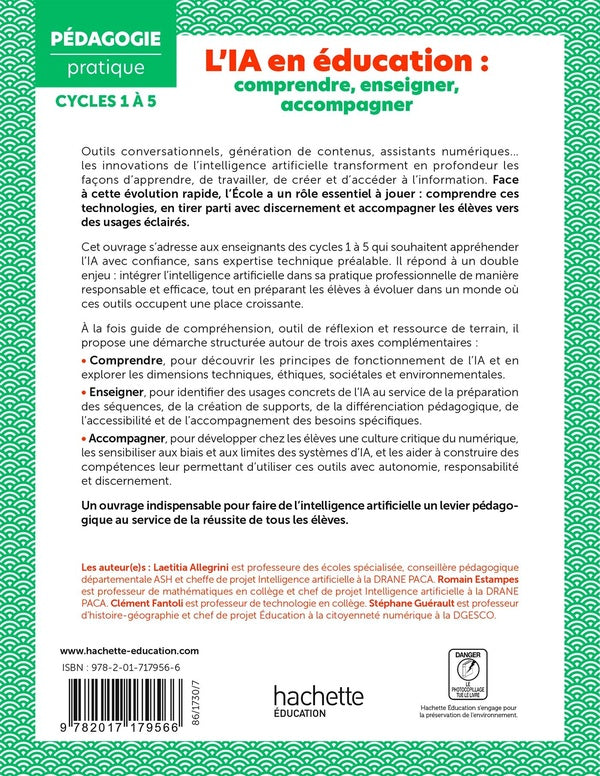 L'IA en éducation : Comprendre, enseigner, accompagner