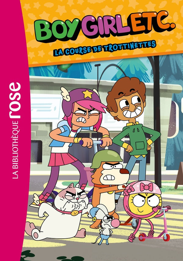 Boy, girl, etc. Tome 7 : la course de trottinettes