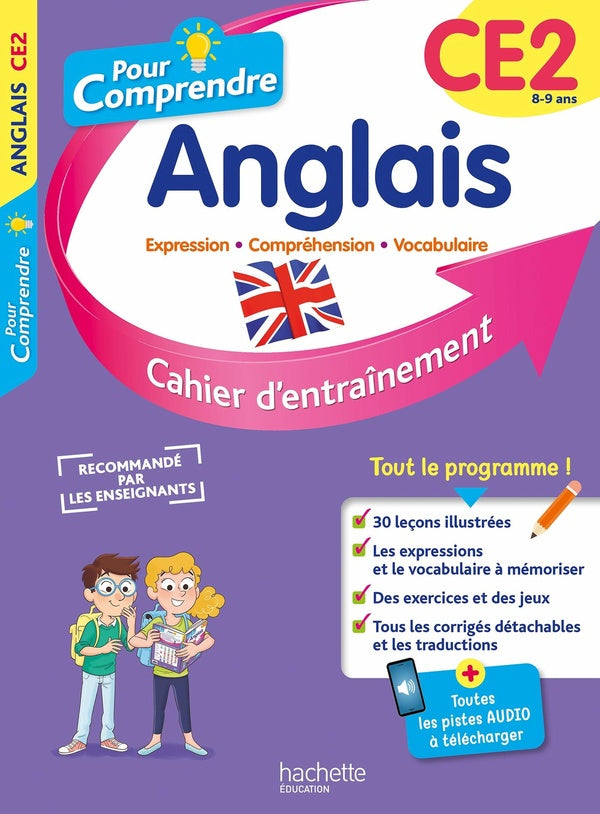 Pour comprendre l'anglais : cahier d'entraînement ; CE2