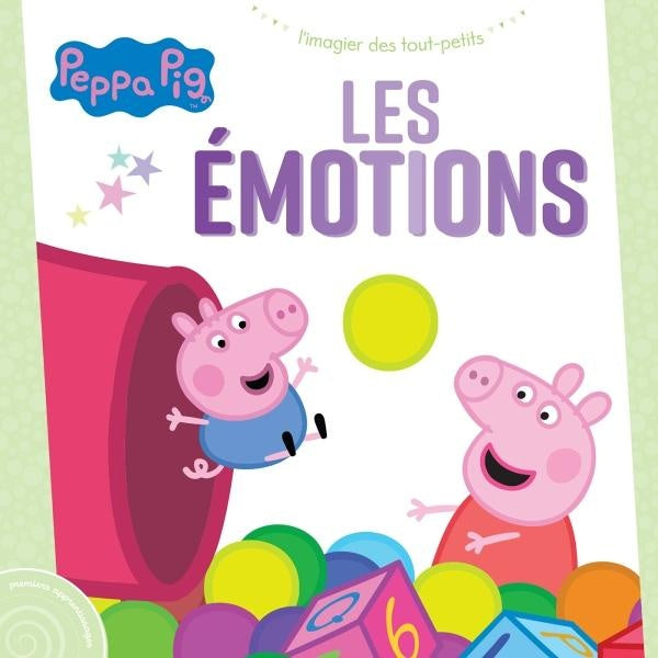 Peppa Pig : l'imagier des tout-petits : les émotions