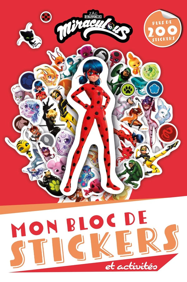 Miraculous : mon bloc de stickers et activités
