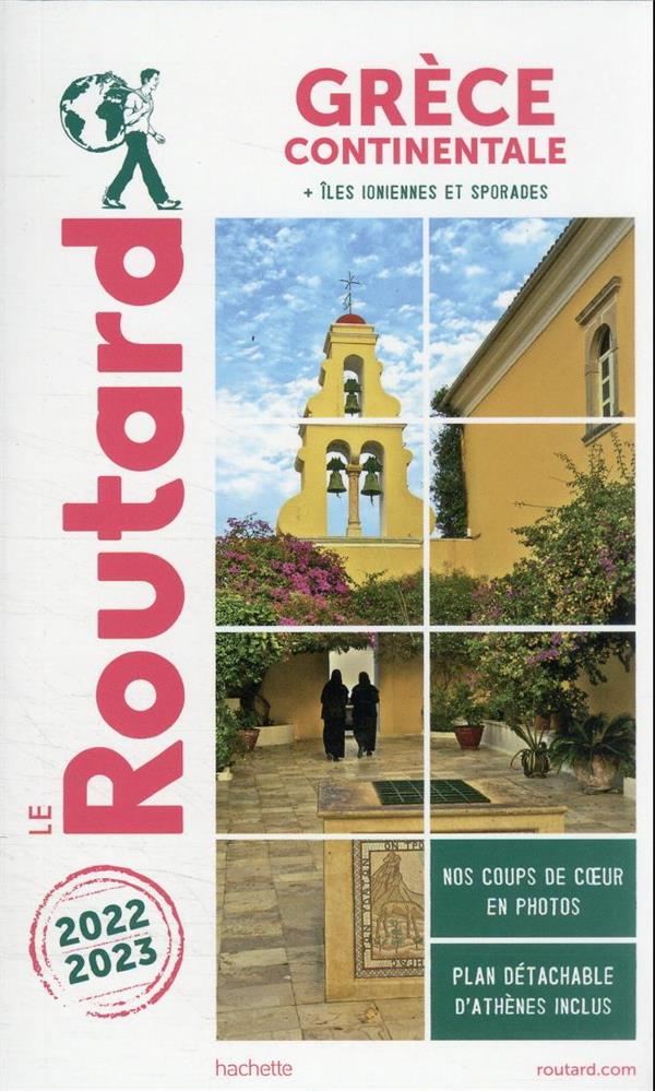 Guide du Routard : Grèce continentale ; + îles ioniennes (édition 2022/2023)