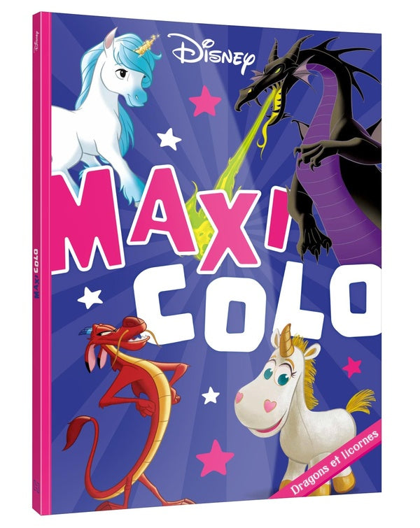 Maxi colo : dragons et licornes