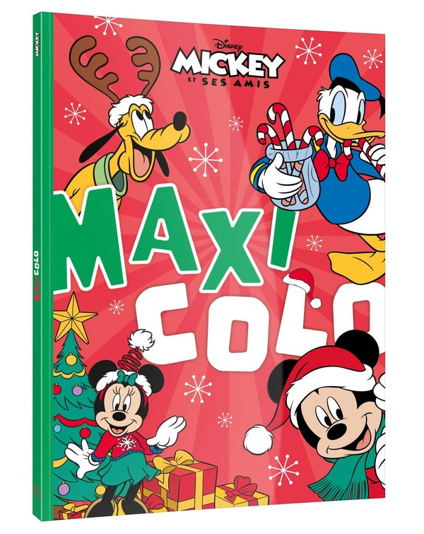 Maxi colo : Mickey et ses amis : Noël