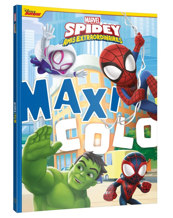 Maxi colo : Marvel Spidey et ses amis extraordinaires