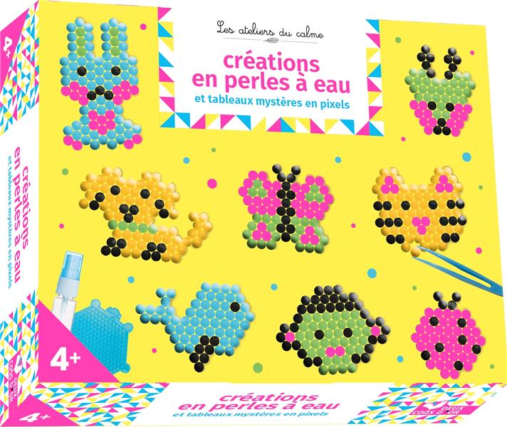 Les ateliers du calme : créations en perles à eau et tableaux mystères en pixels