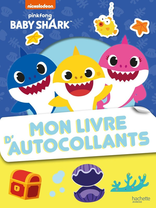Baby Shark : mon livre d'autocollants