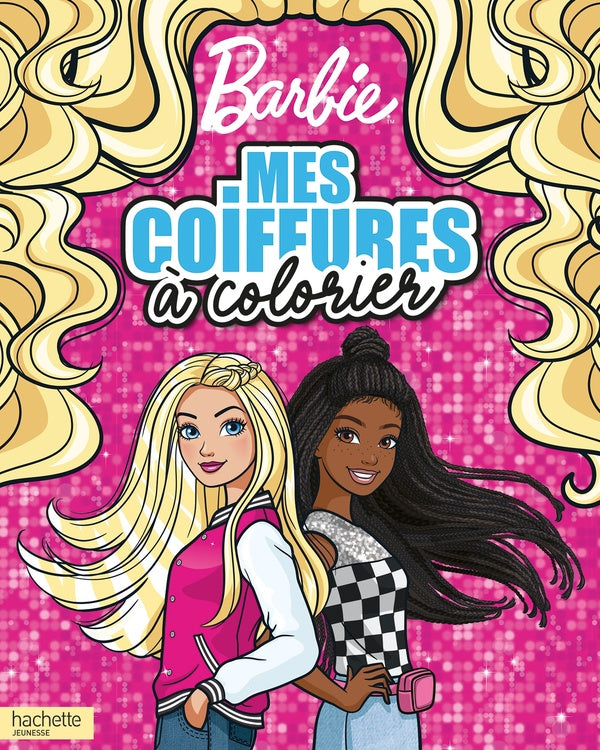 Barbie : mes coiffures à colorier