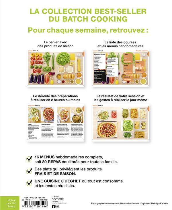 2h en cuisine pour toute la semaine veggie Tome 1