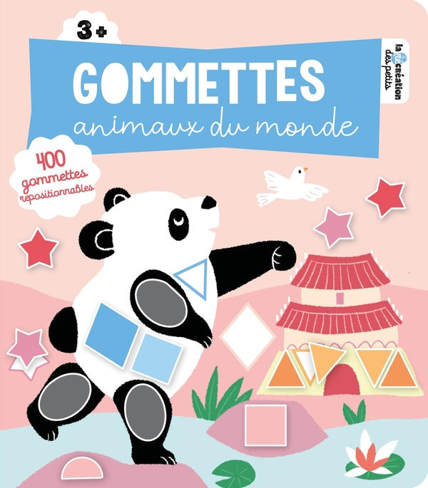 Gommettes : animaux du monde