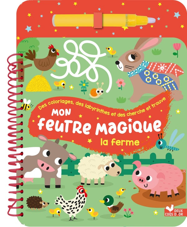 Mon feutre magique à la ferme