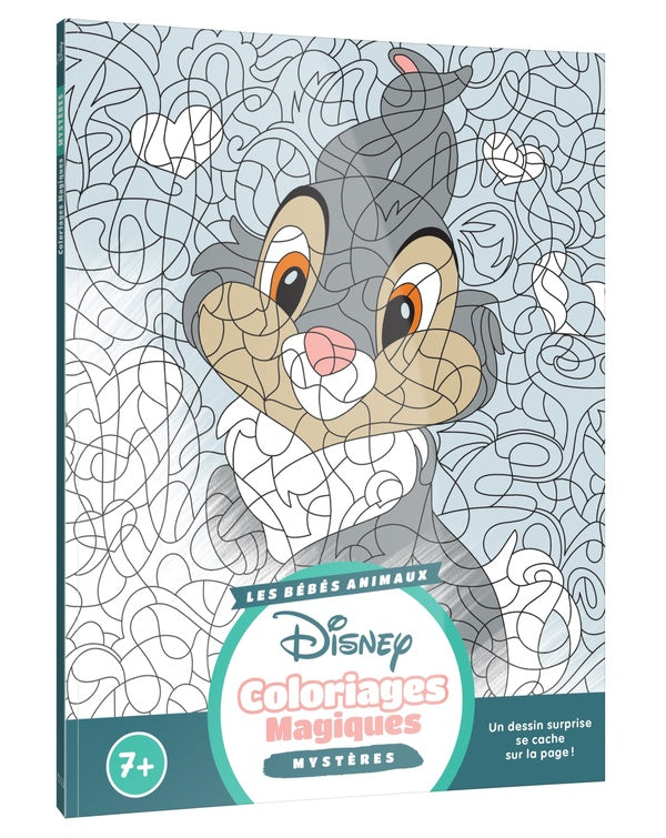 Coloriages magiques : mystères : les bébés animaux