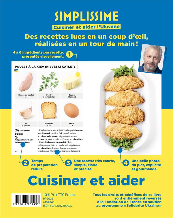 Simplissime : cuisiner simplissime et aider l'Ukraine