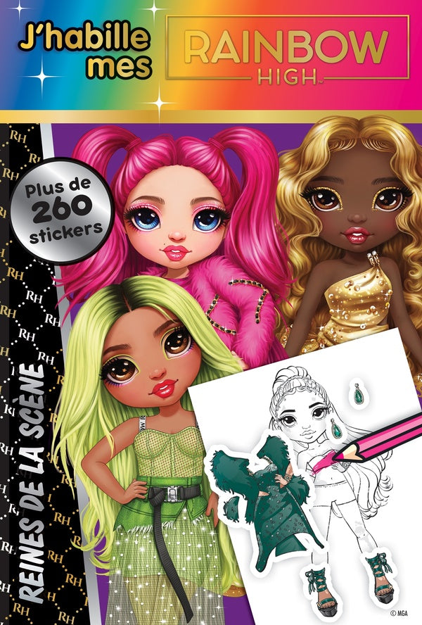 J'habille mes Rainbow High : reines de la scène