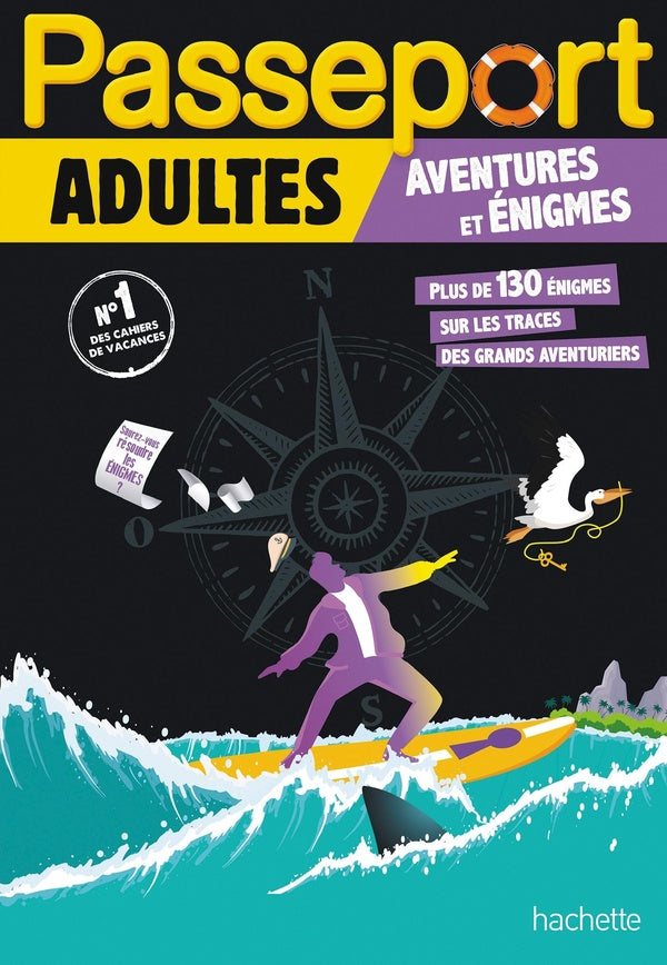 Passeport : Adultes ; Aventures et énigmes ; Cahier de vacances