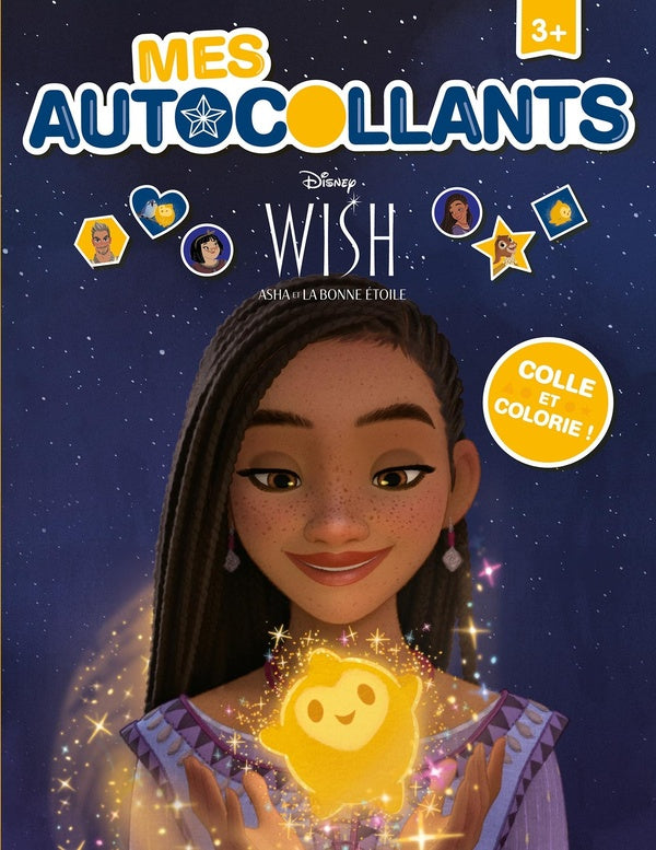 Mes autocollants : Wish, Asha et la bonne étoile